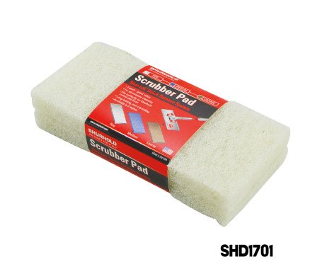 SHURHOLD - Fine Scrubber Pad (White) - 2 Pieces